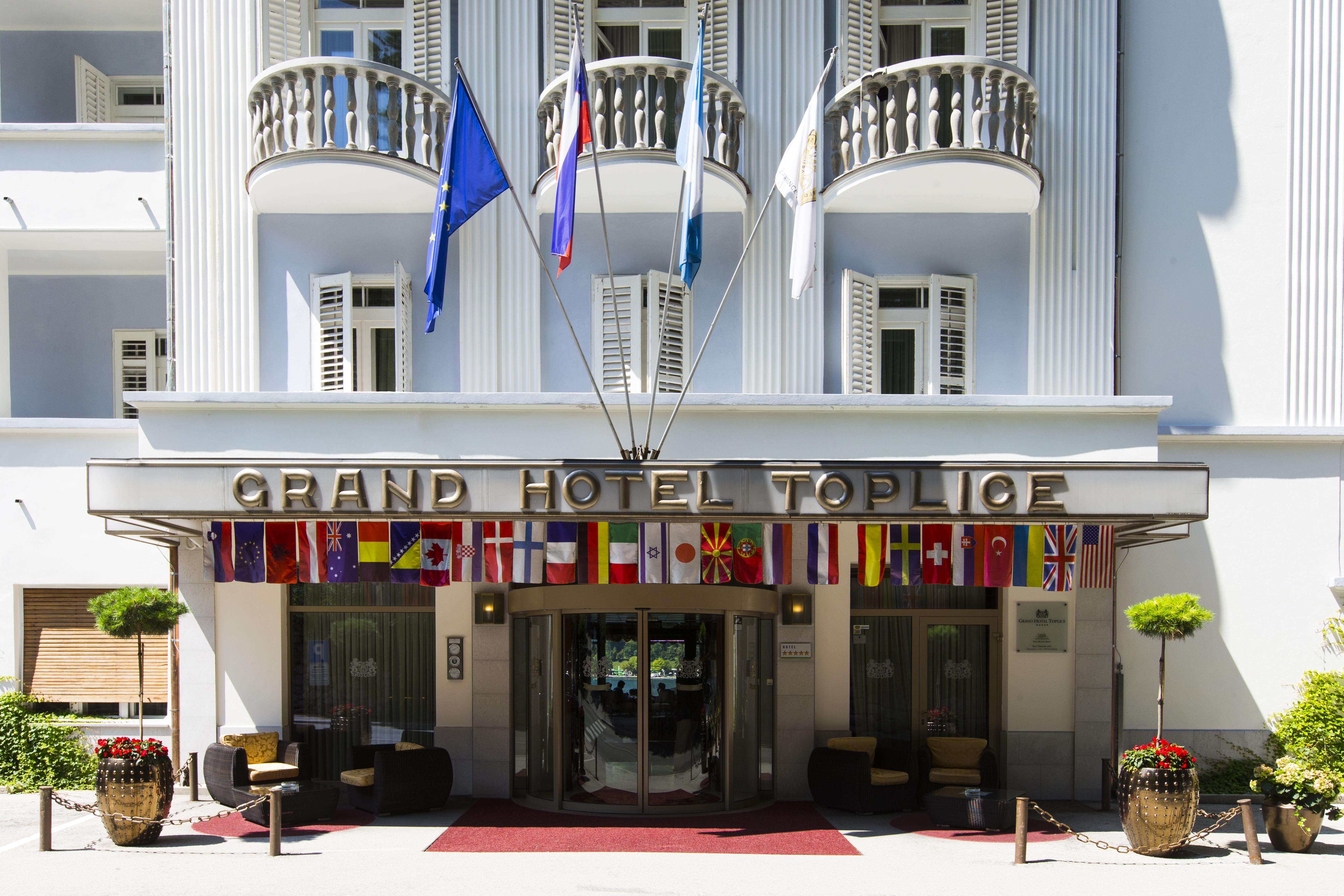 Grand Hotel Toplice - Small Luxury Hotels Of The World Блед Екстер'єр фото