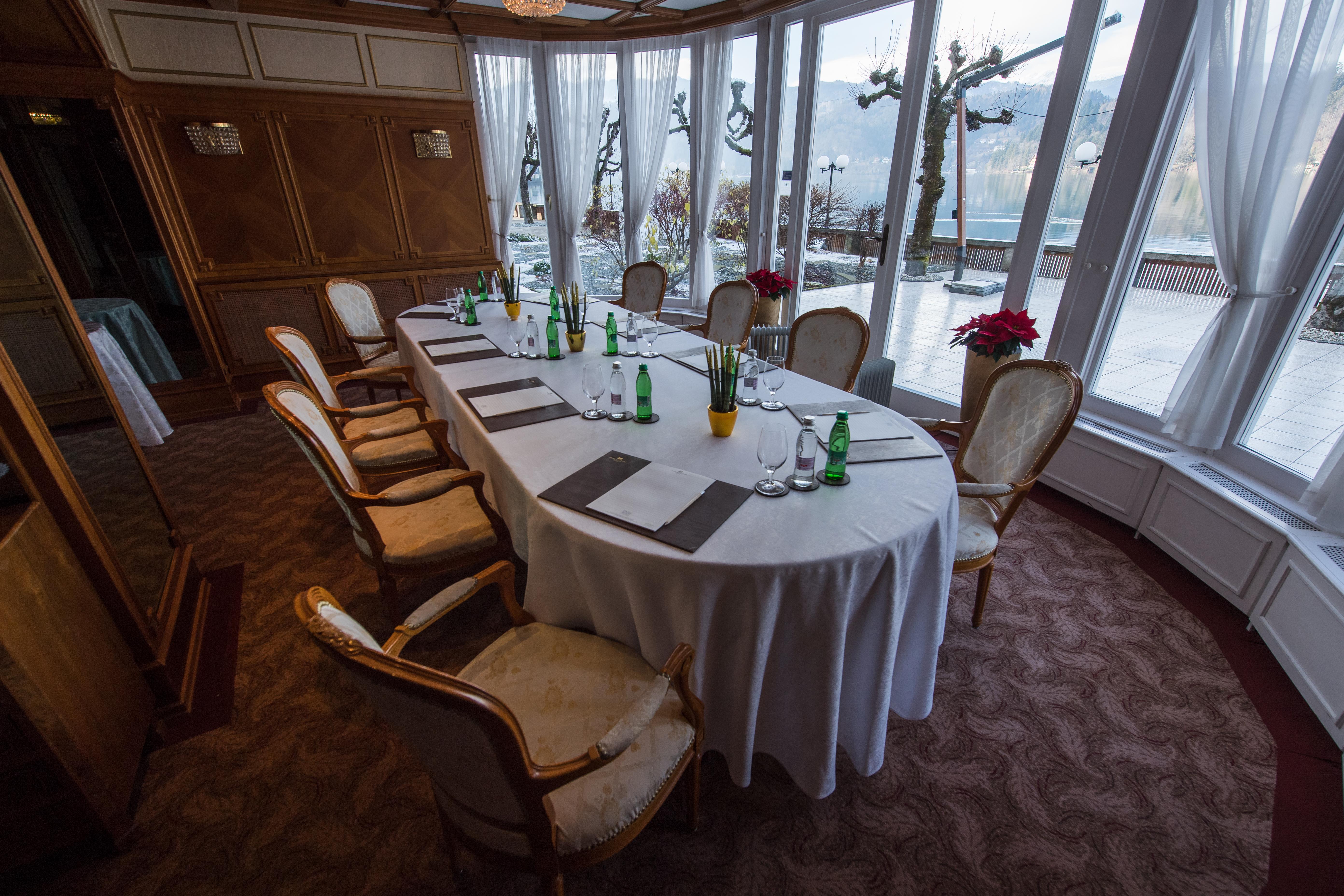 Grand Hotel Toplice - Small Luxury Hotels Of The World Блед Екстер'єр фото The meeting room